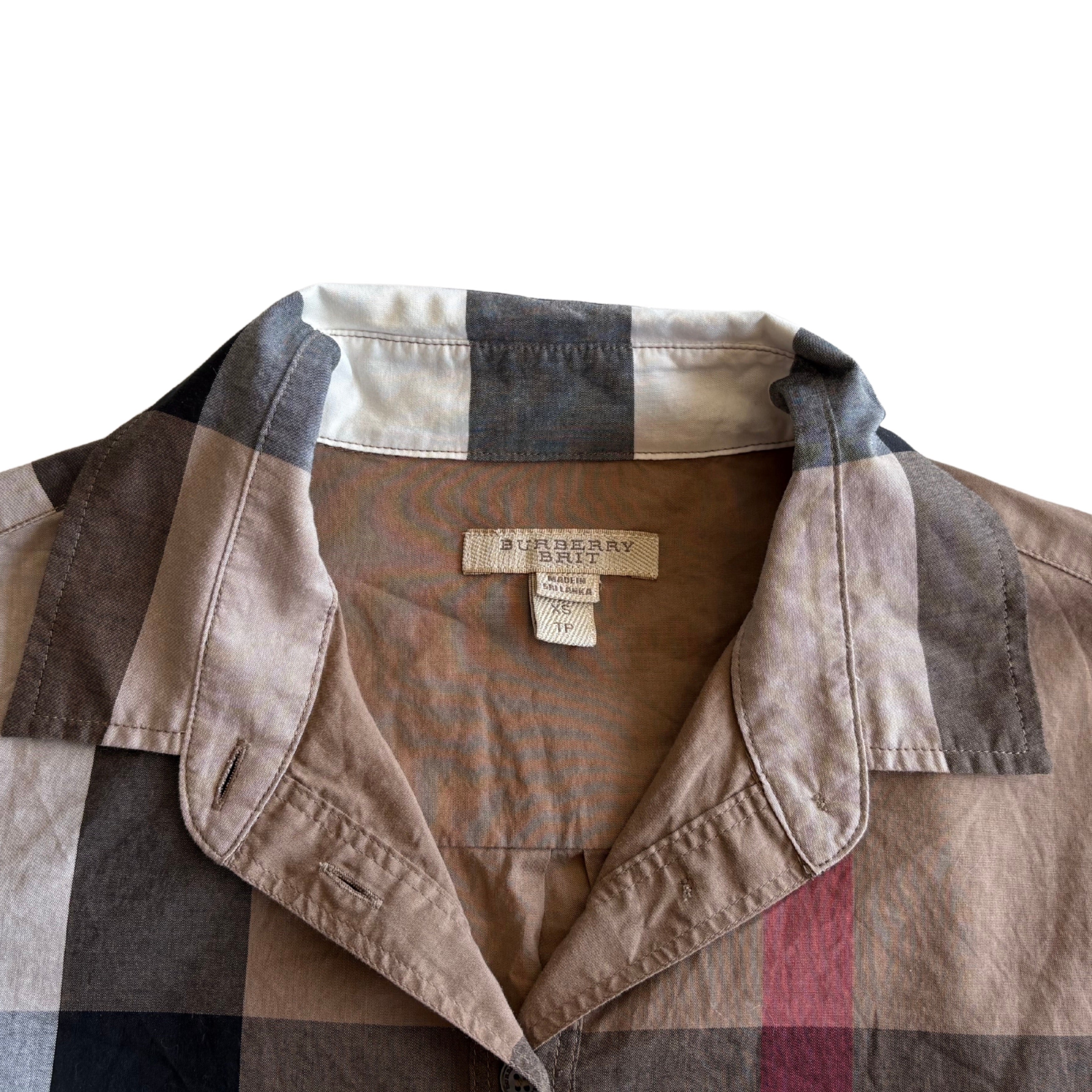 Burberry Brit Novacheck Blouse - Women's XS