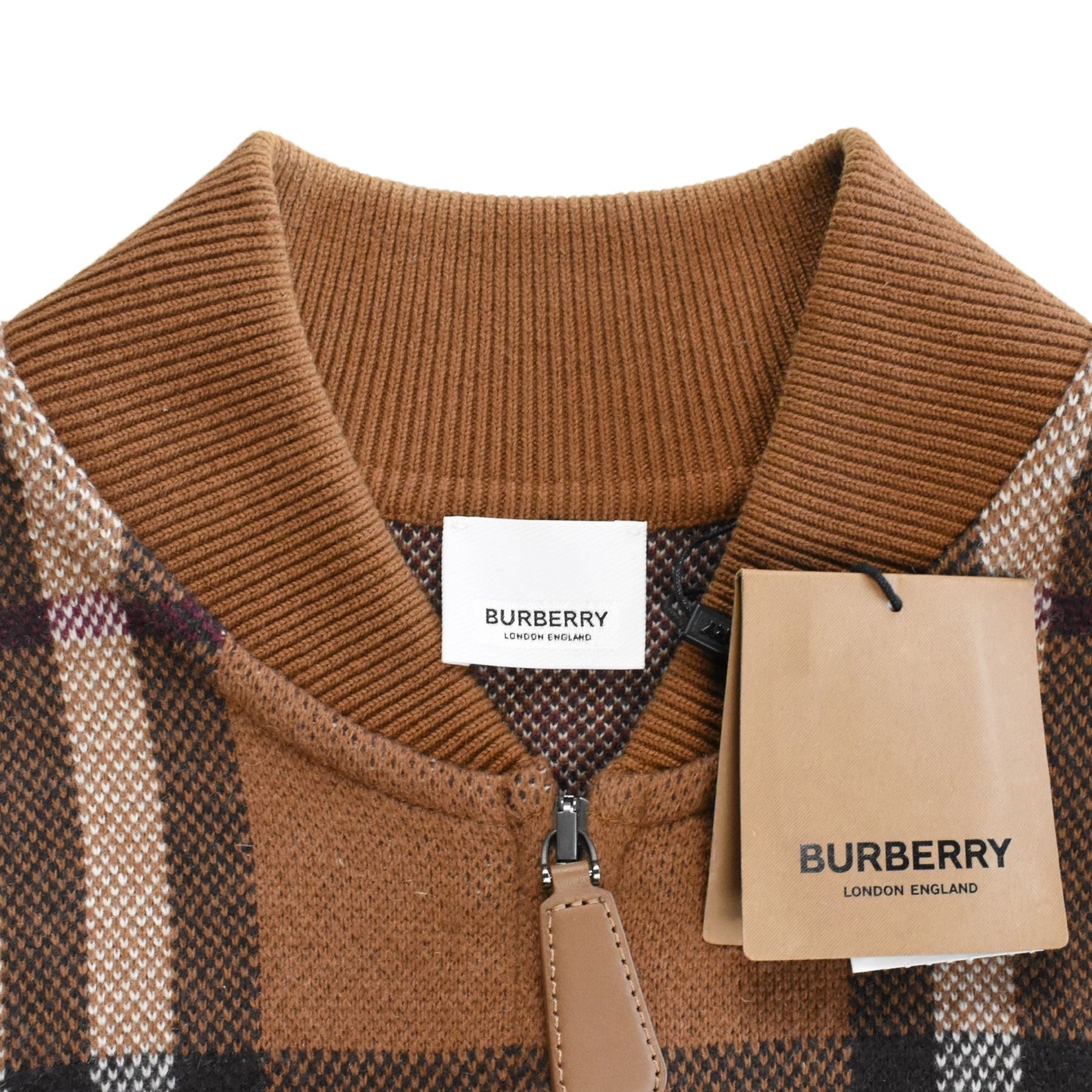 Burberry Zip Sweater - Men's XS