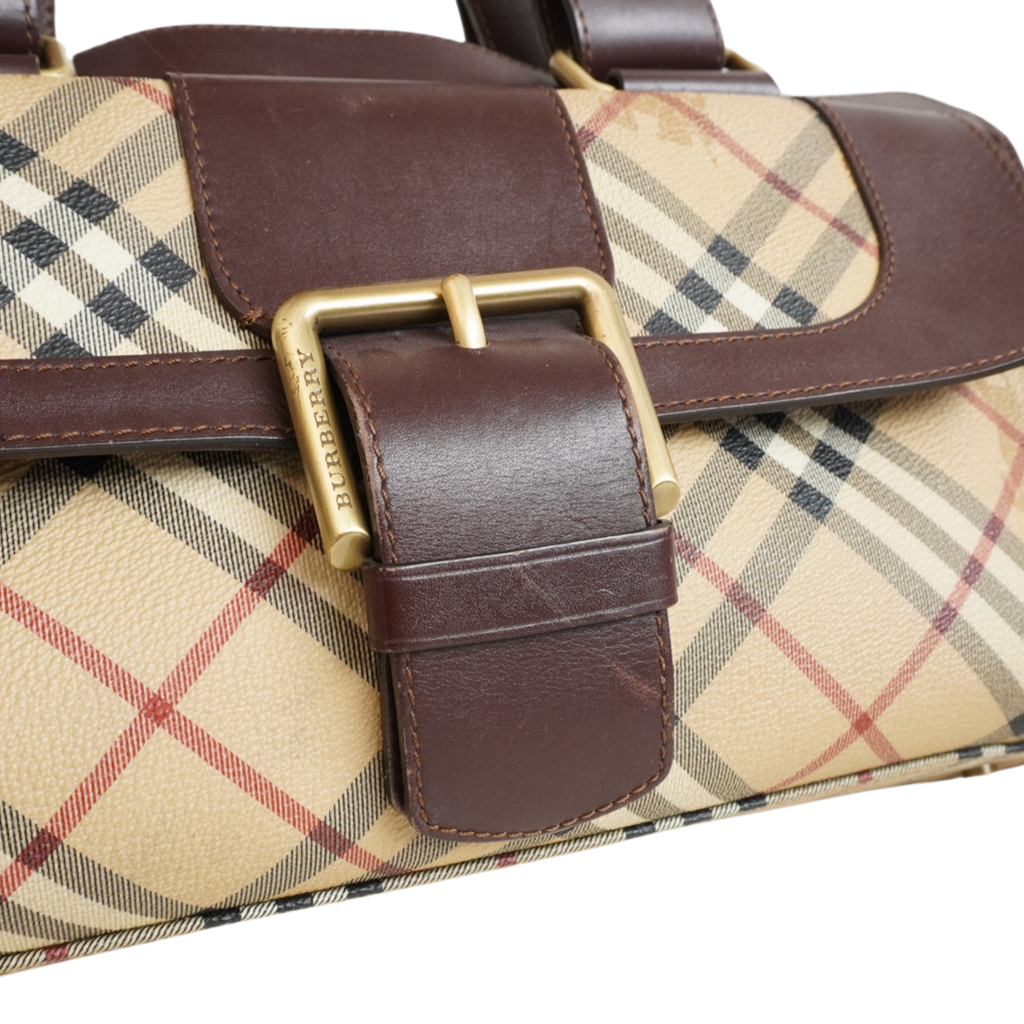 Burberry Haymarket Check Handbag