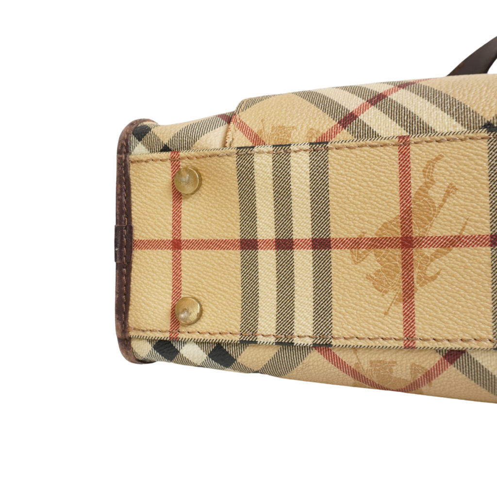 Burberry Haymarket Check Handbag