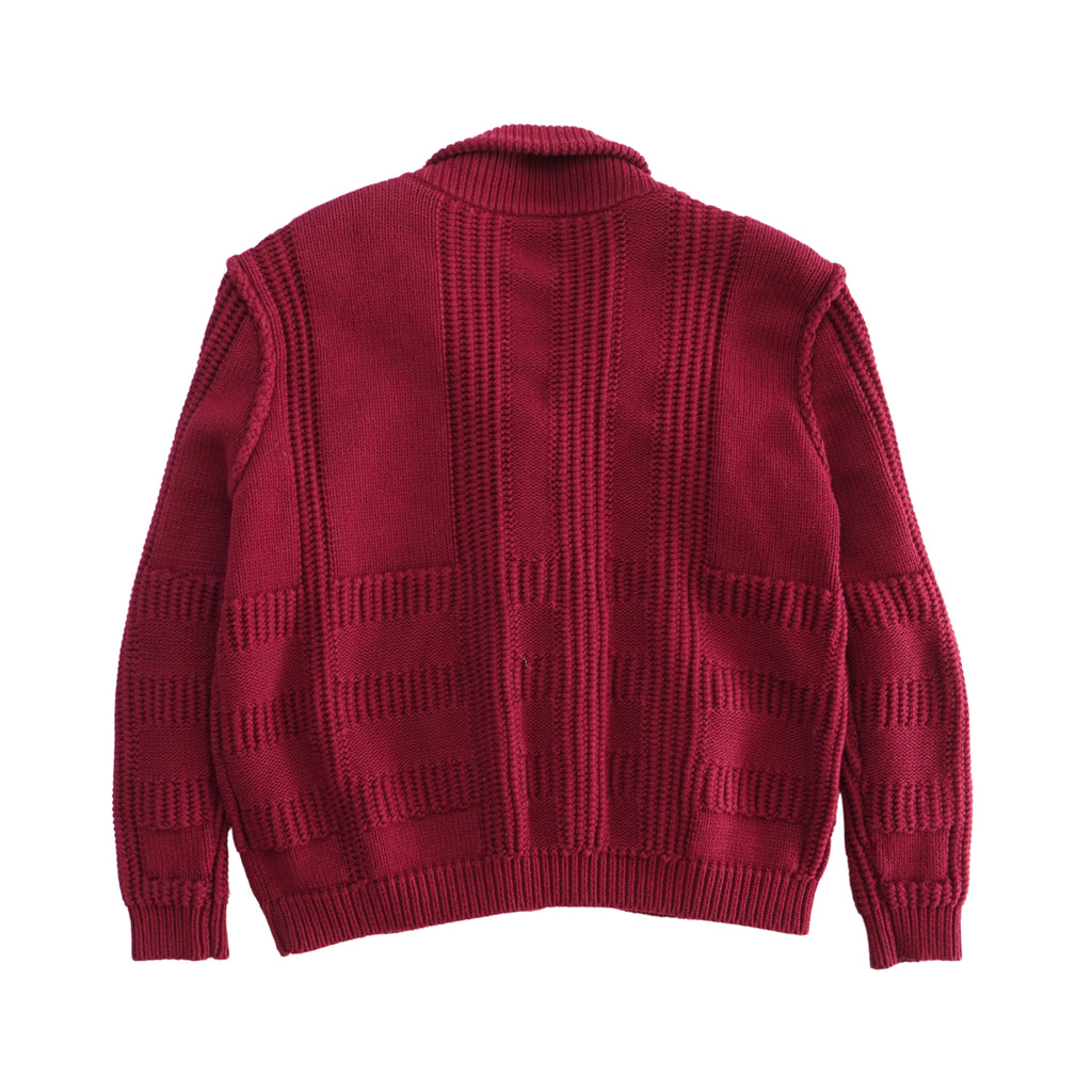 Burberry Brit Check Knit Jacket - Women's L