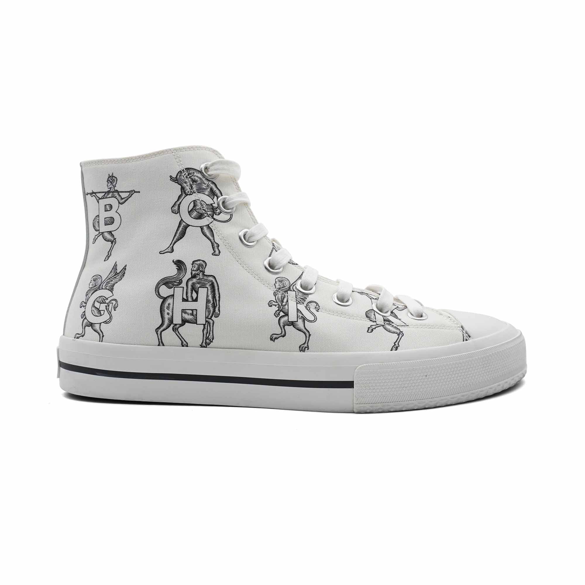 Burberry 'Mythical Alphabet' Sneakers - Men's 42