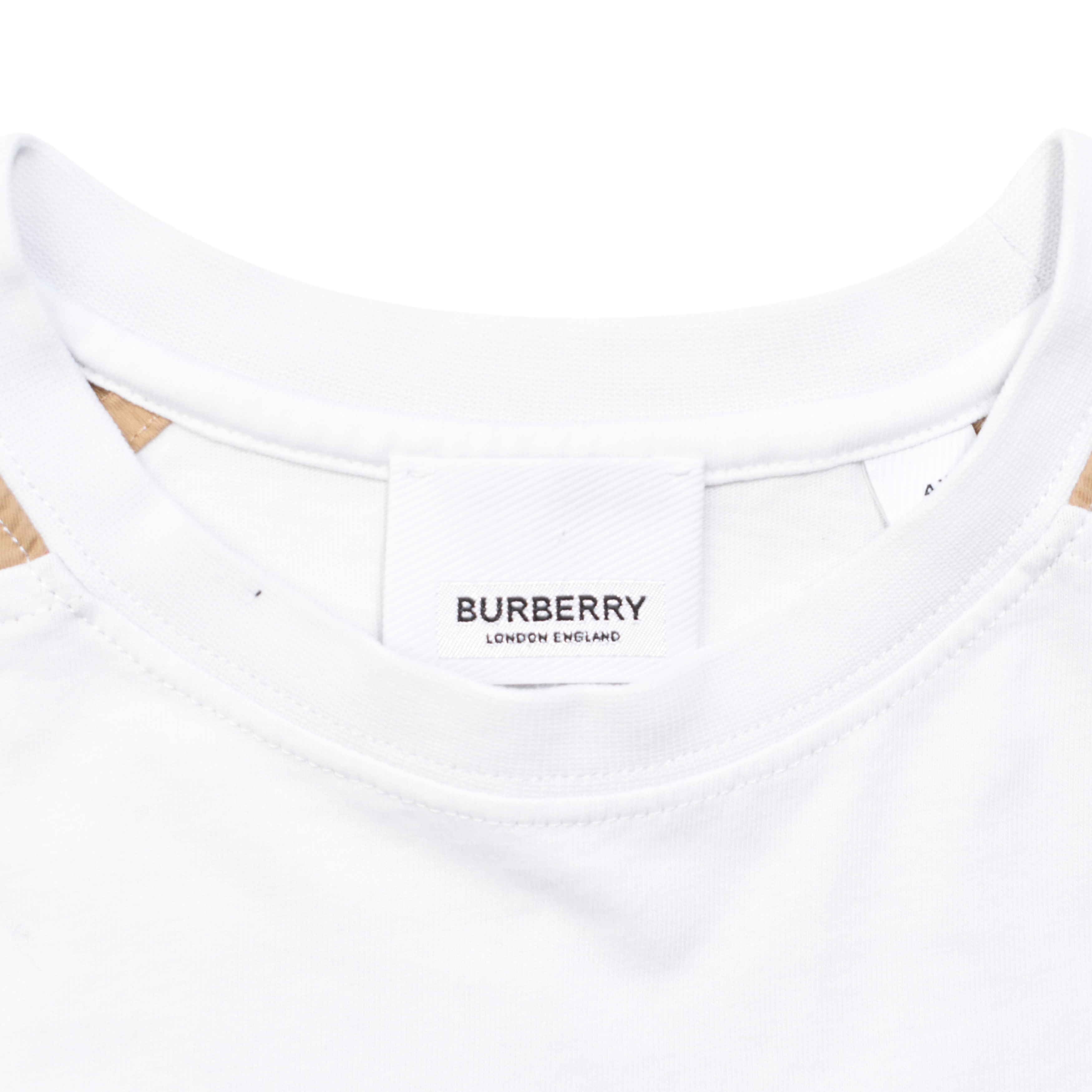 Burberry Novacheck Panel T-Shirt - Kids' 4Y