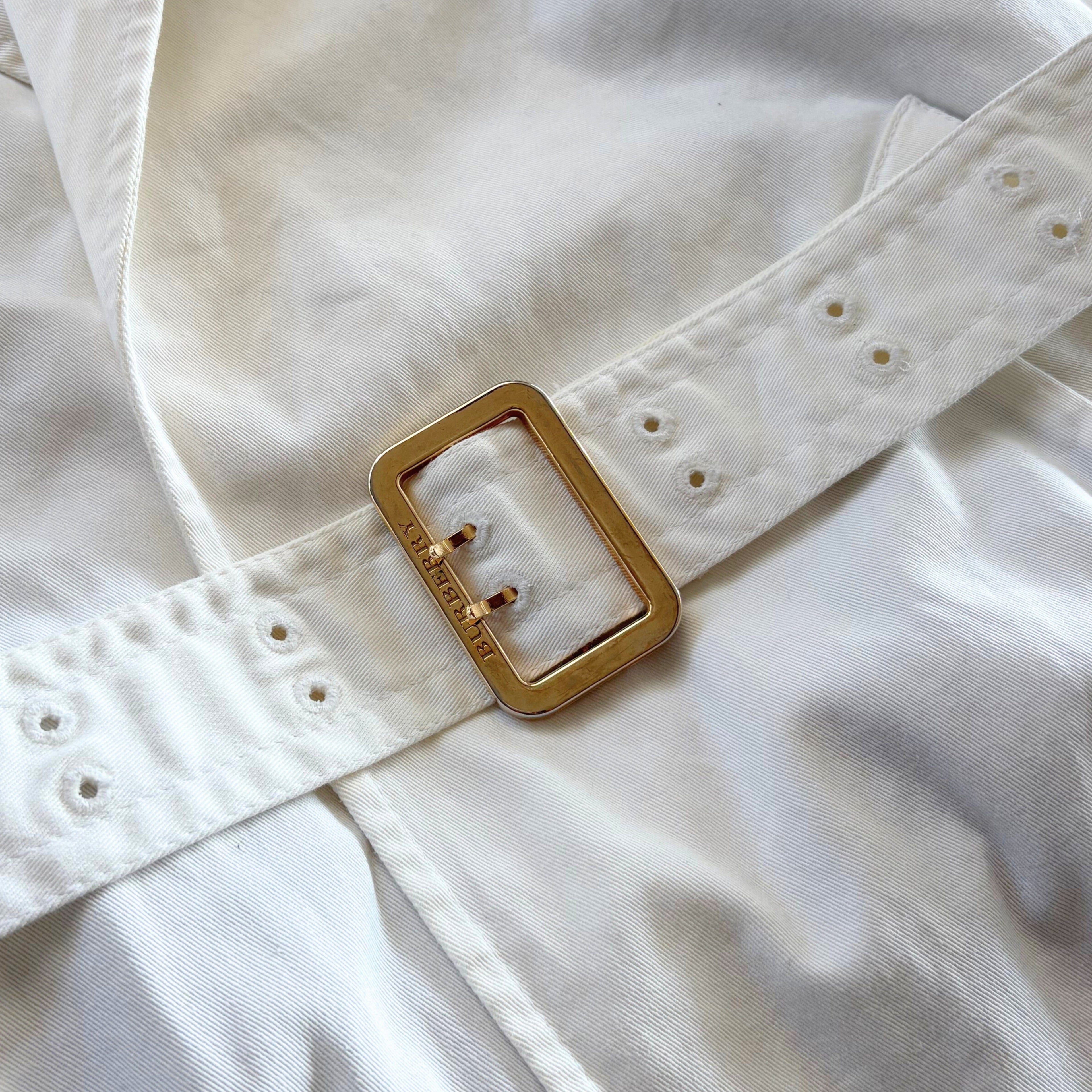 Burberry Belted Bomber Jacket - Women's 6