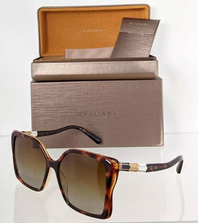 &nbsp;BVLGARI SERPENTI 8229-5488 57MM SUNGLASSES HAVANA