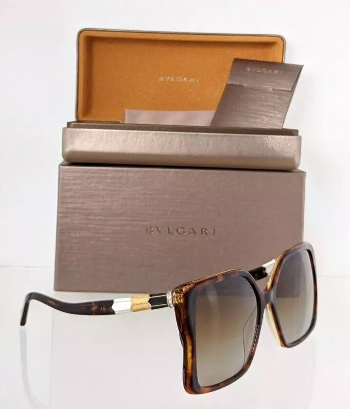 &nbsp;BVLGARI SERPENTI 8229-5488 57MM SUNGLASSES HAVANA