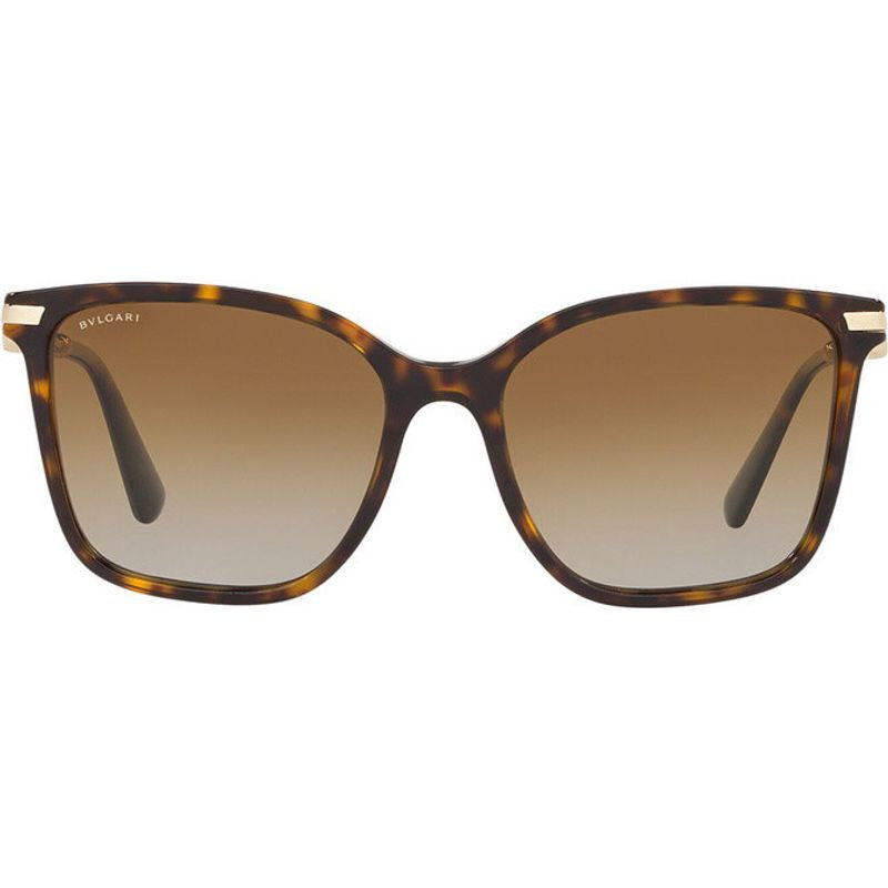 BVLGARI BV8222 GRADIENT POLARISED TORTOISE SUNGLASSES