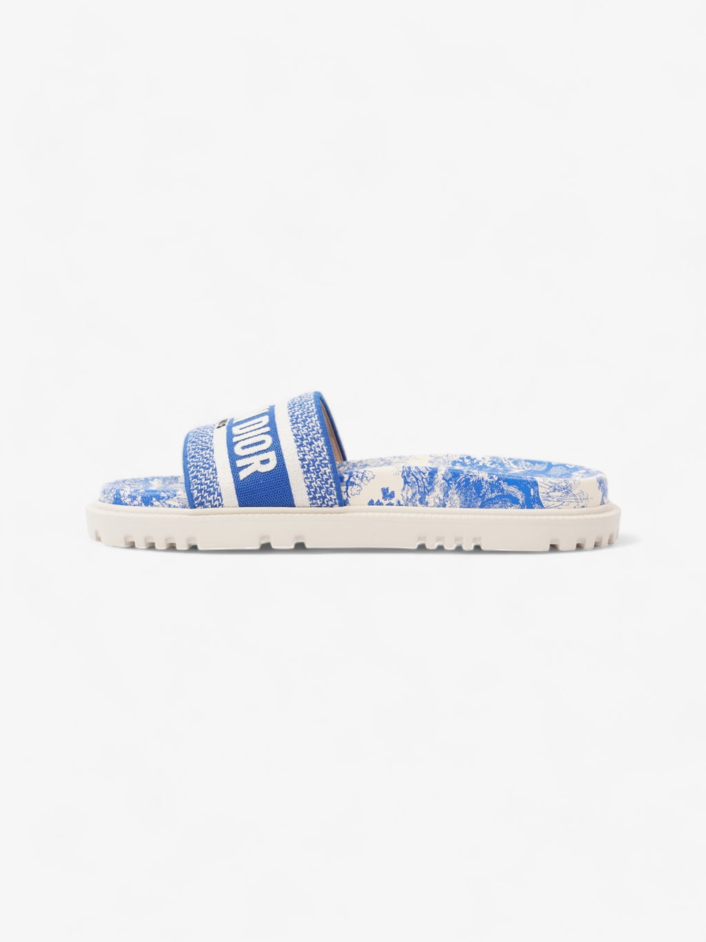 Christian Dior Dway White / Blue Canvas EU 39 UK 6