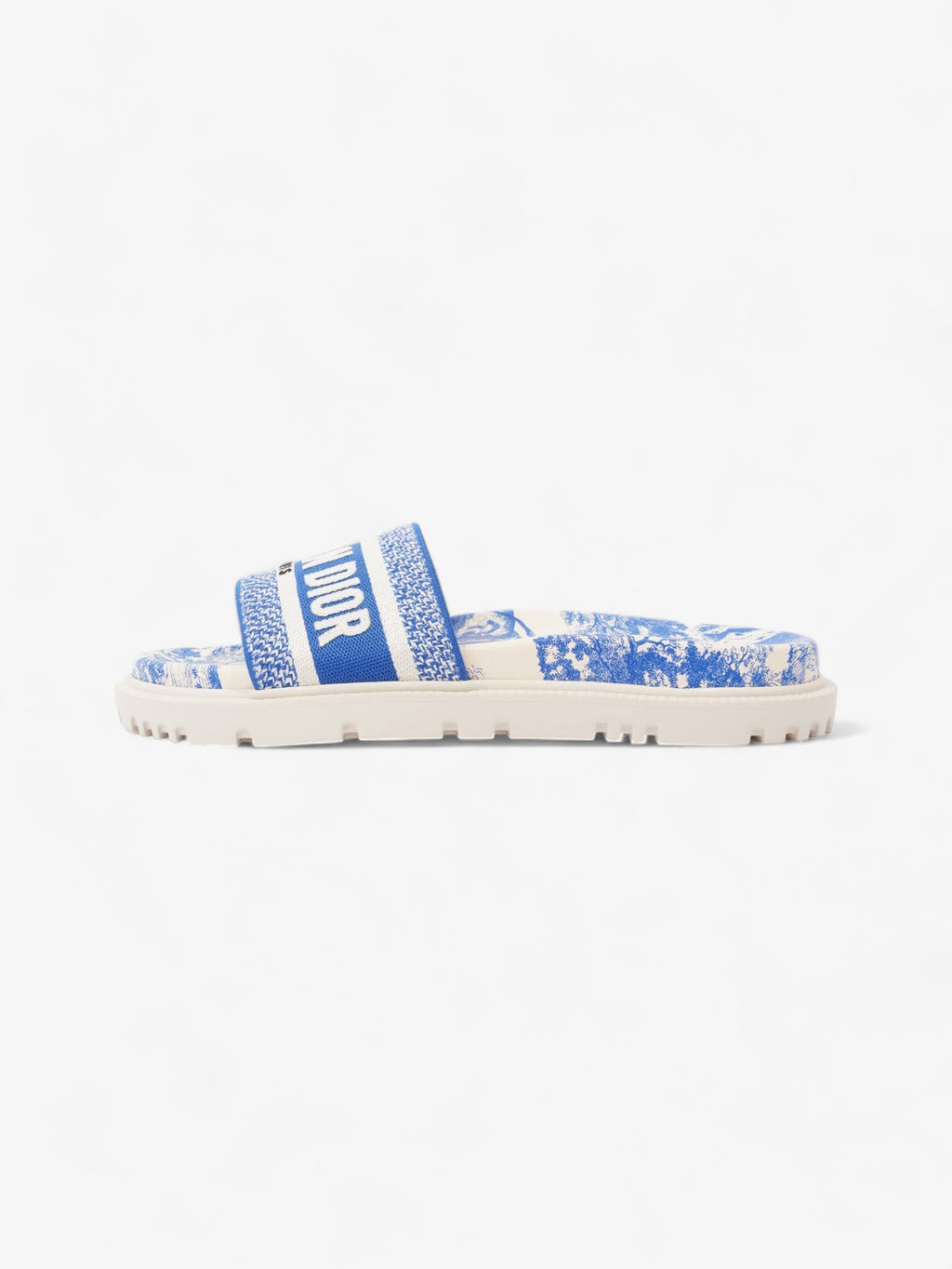 Christian Dior Dway White / Blue Canvas EU 39 UK 6