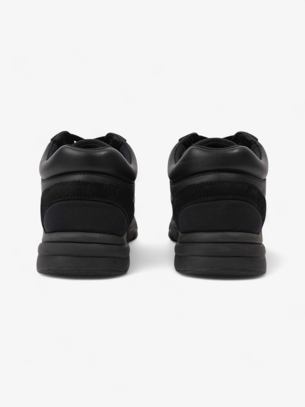 Chanel CC Logo Sneakers Black Suede EU 38 UK 5
