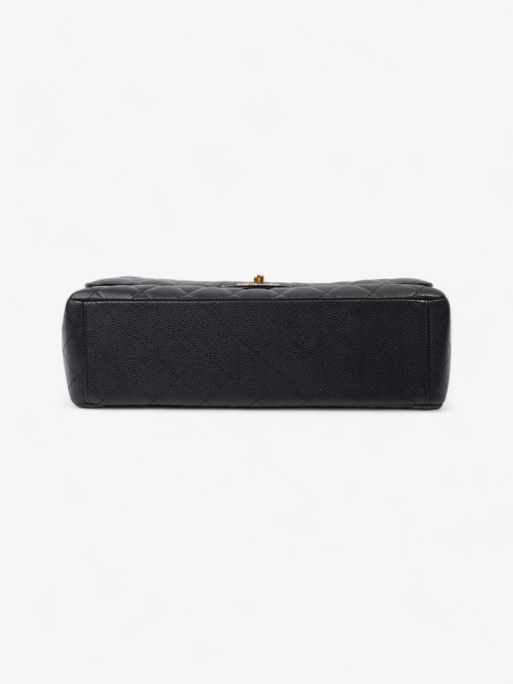 Chanel Classic Double Flap Black Caviar Leather Maxi