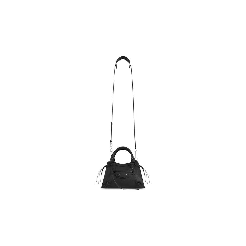 BALENCIAGA CALFSKIN LEATHER NEO MINI CITY BAG