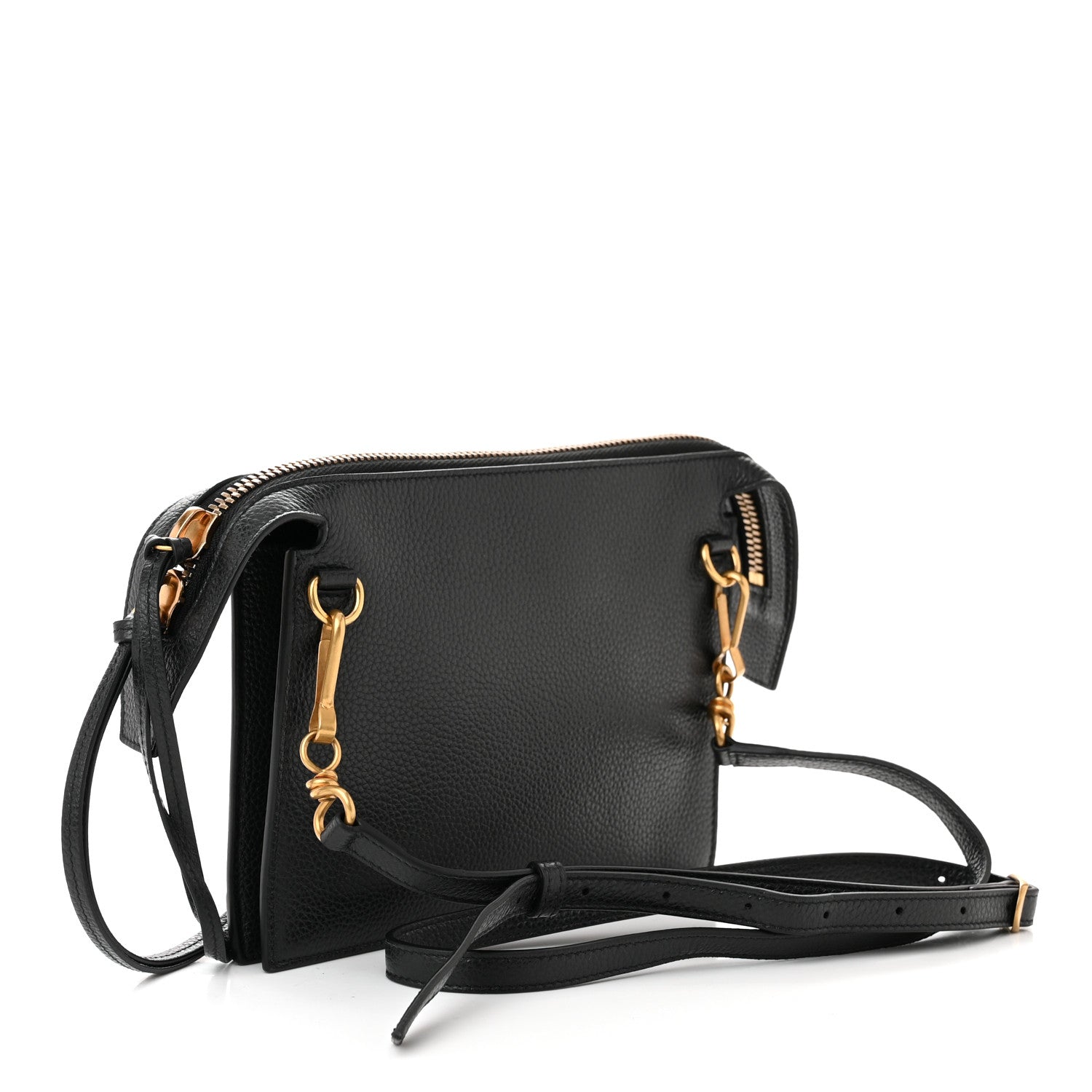 BALENCIAGA CALFSKIN LEATHER NEO CLASSIC SHOULDER BAG