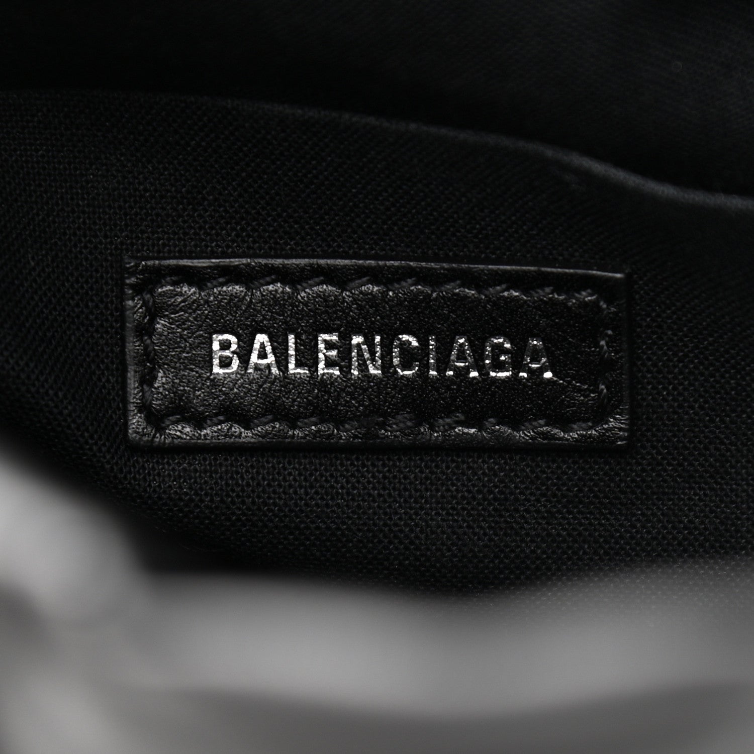 BALENCIAGA B QUILTED NAPPA LEATHER BUCKET BAG
