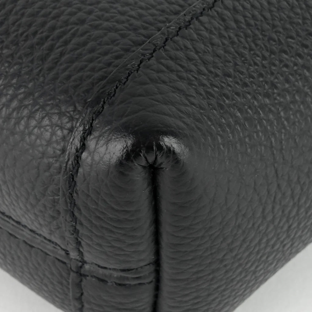 Balenciaga Black Calfskin Hourglass Messenger Bag