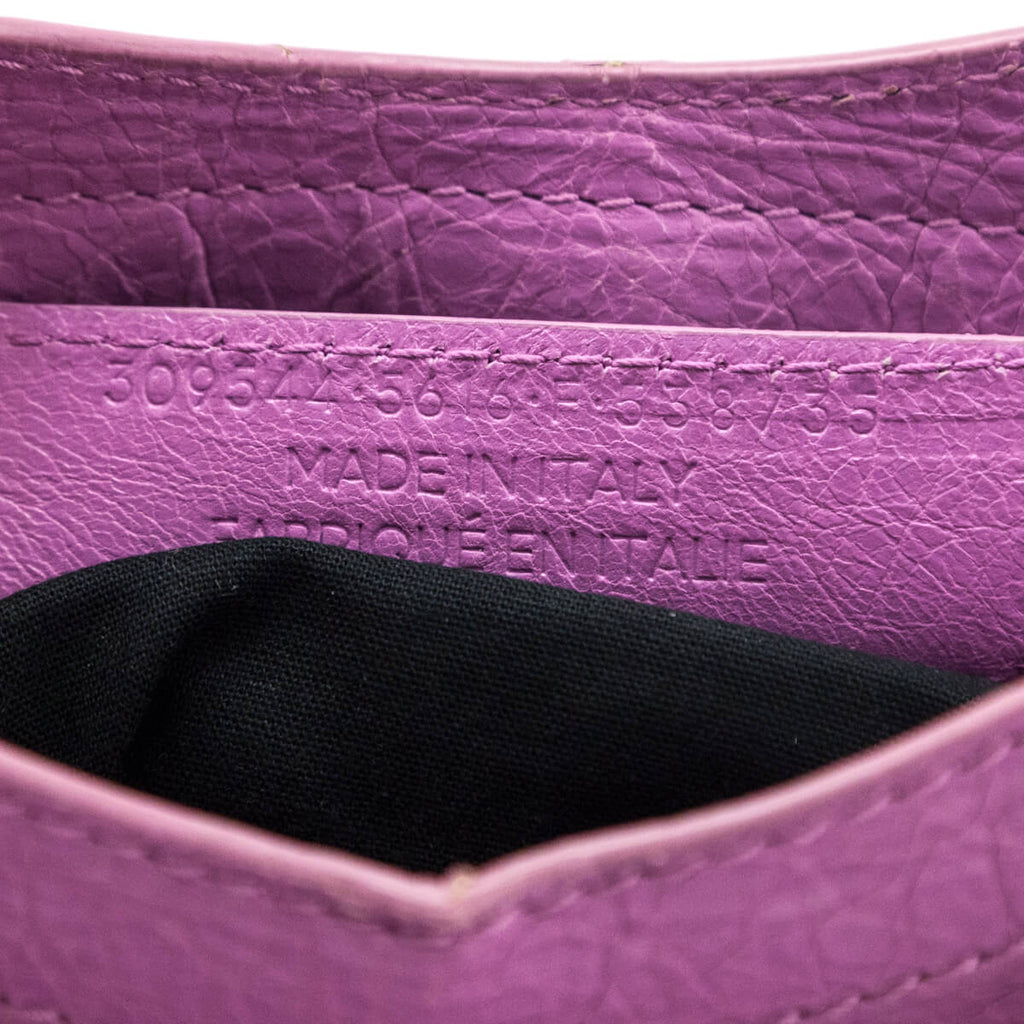 Balenciaga Pink Arena Storico Lambskin Giant 12 Silver Hardware Mini City