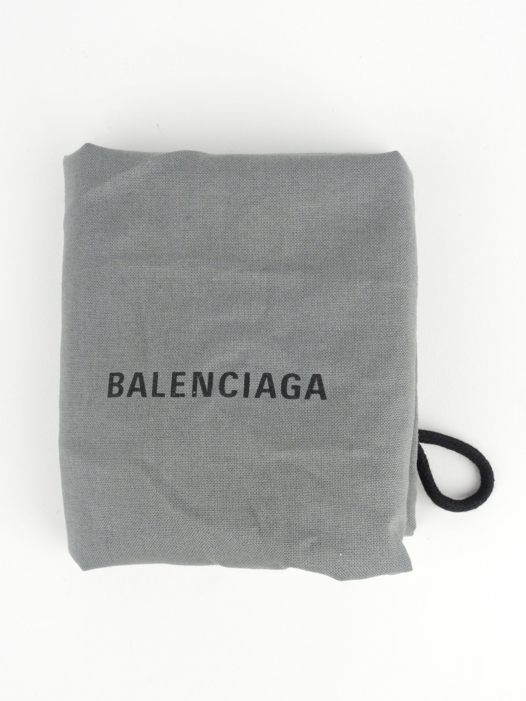Balenciaga White Croc Embossed Leather XS Gossip Chain Shoulder Bag