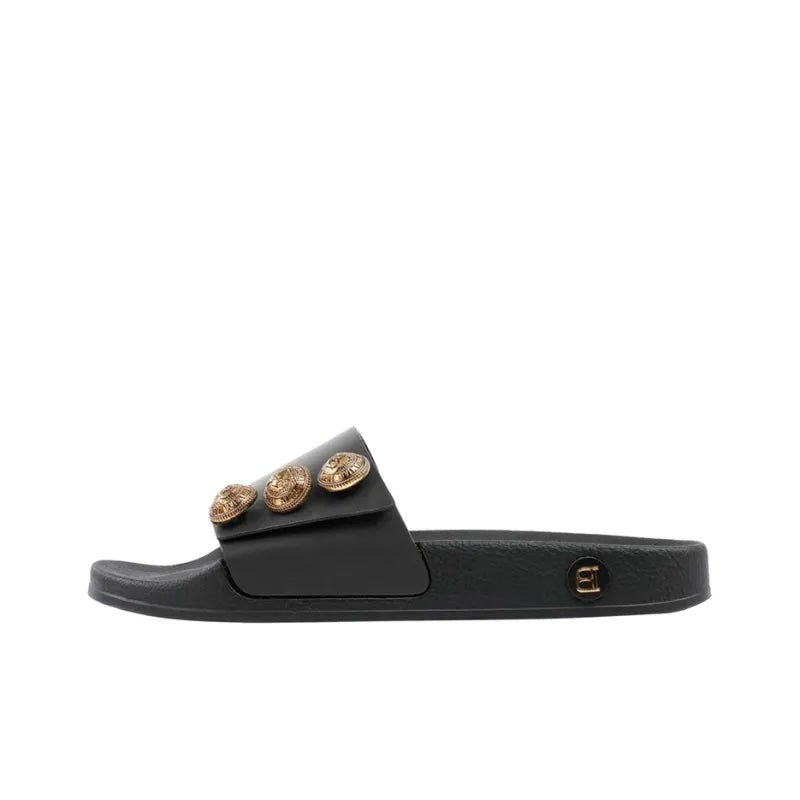 BALMAIN PARIS SYMI POOL SLIDES