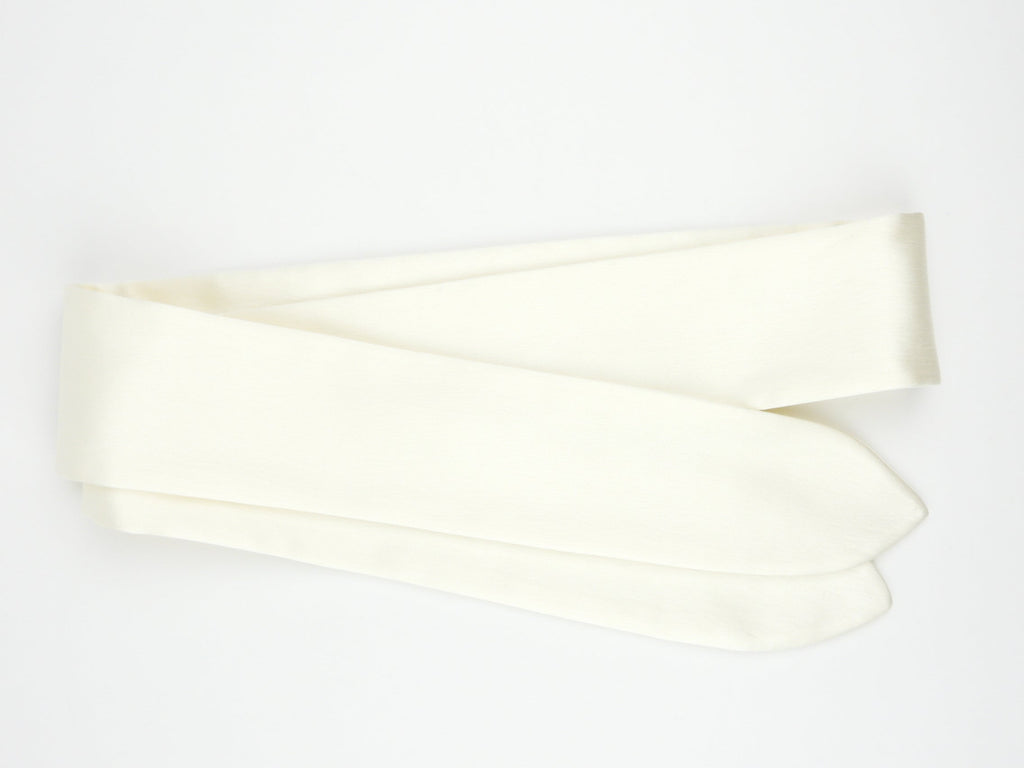 Balmain Ivory Silk Bouble Breasted Draped Blazer Jacket - 38 FR