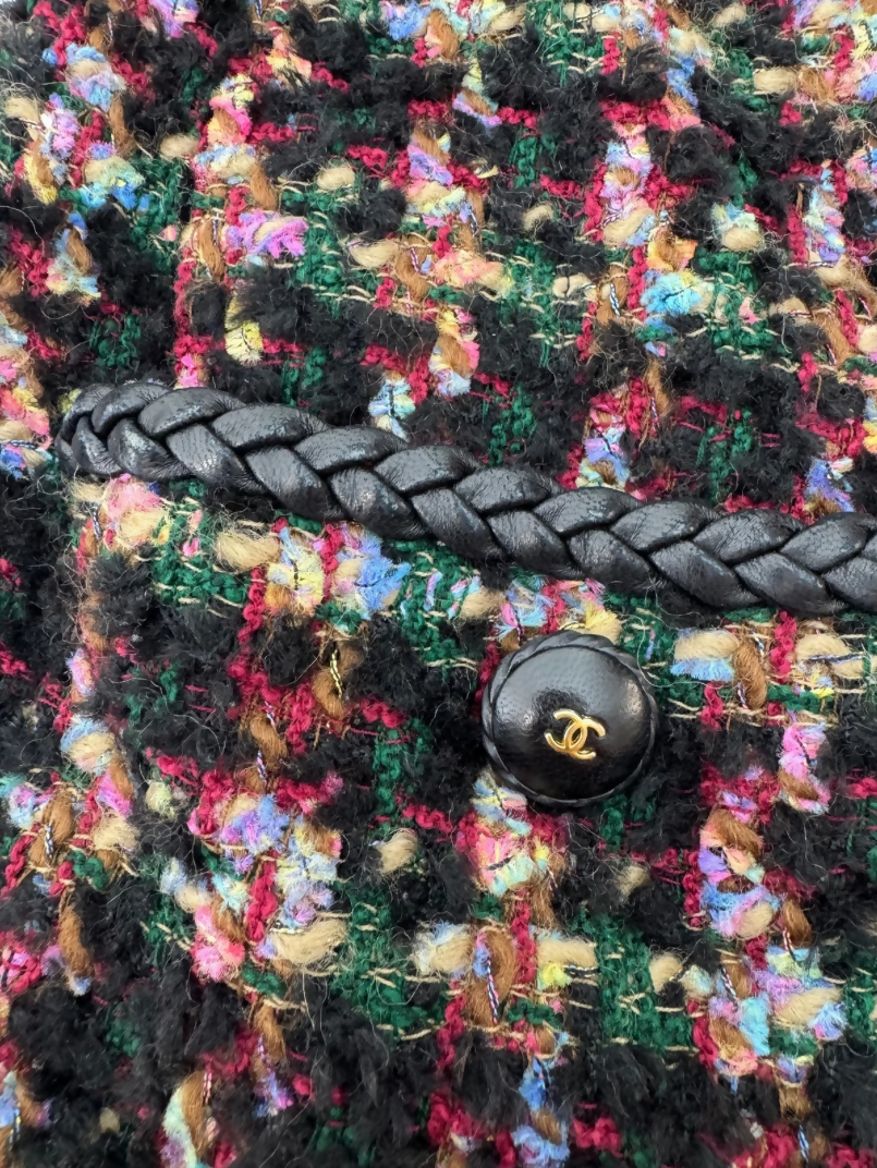 Chanel Vintage 1992 Runway Tweed Jacket