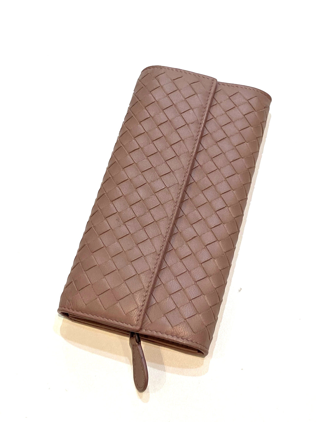 BOTTEGA VENETA INTRECCIATO LEATHER WALLET