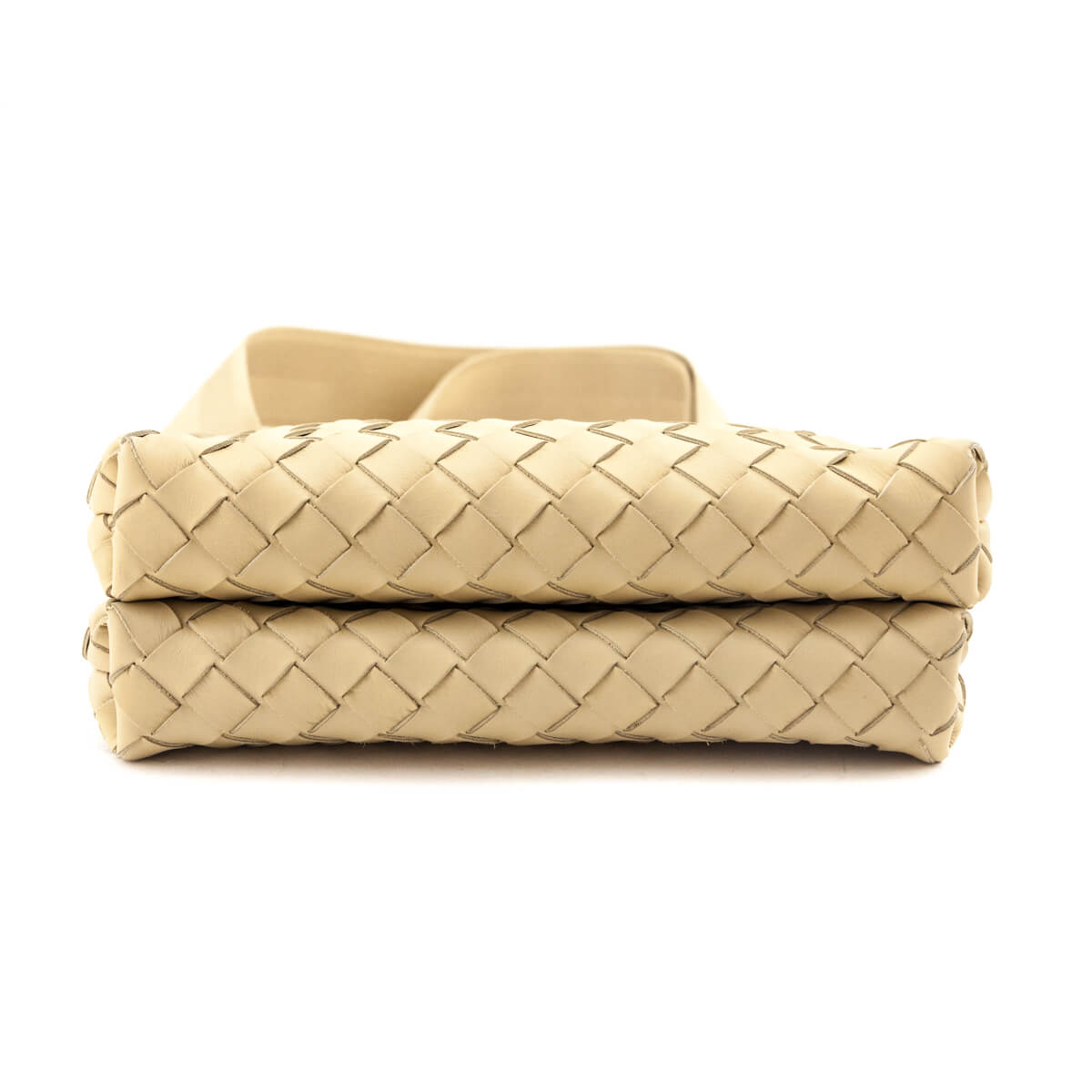Bottega Veneta Beige Nappa Intrecciato Duo Bag