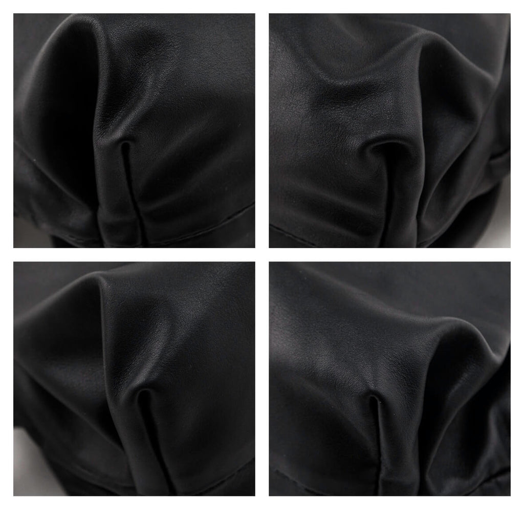 Bottega Veneta Black Calfskin Teen Chain Pouch