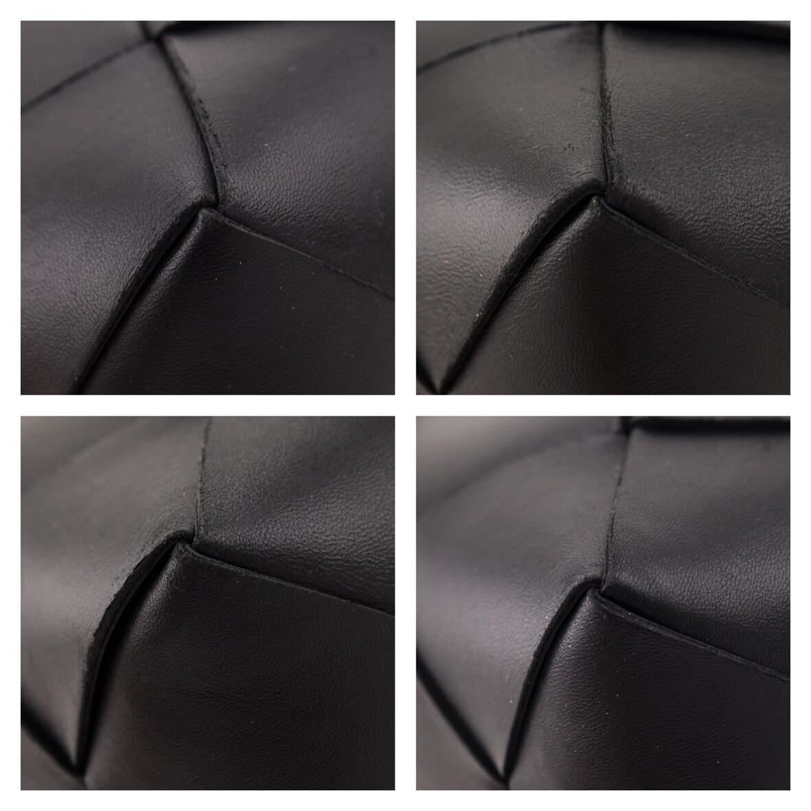 Bottega Veneta Black Maxi Intreccio Small Cassette Camera Bag