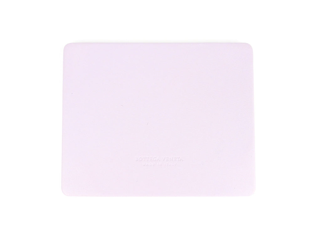Bottega Veneta Pastel Purple Intrecciato Leather Zip Shoulder Bag