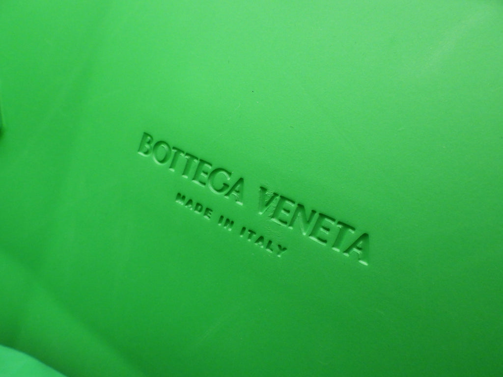 Bottega Veneta Large Green Rubber Arco Tote Bag
