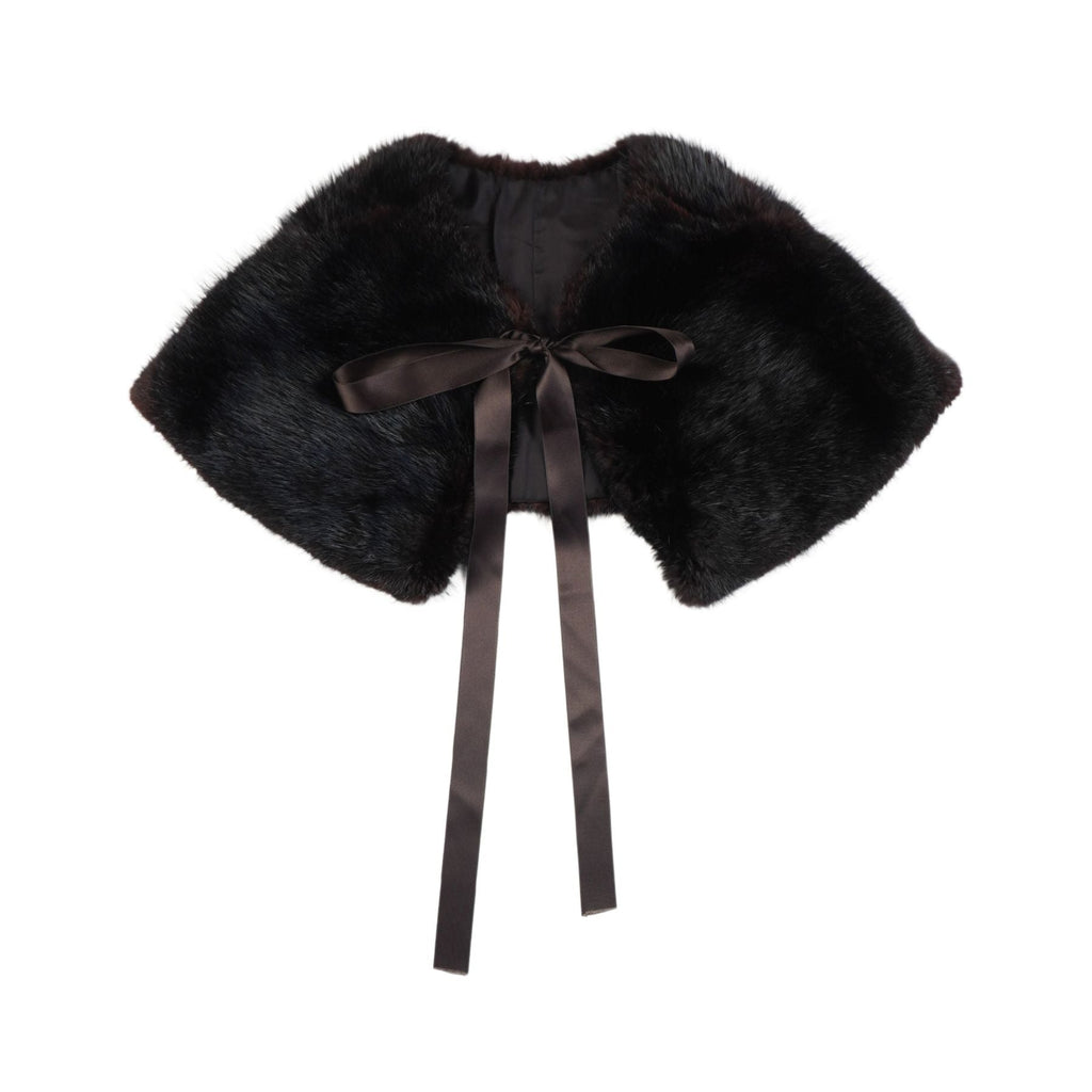 Vintage Mink Fur Shawl - Women's S