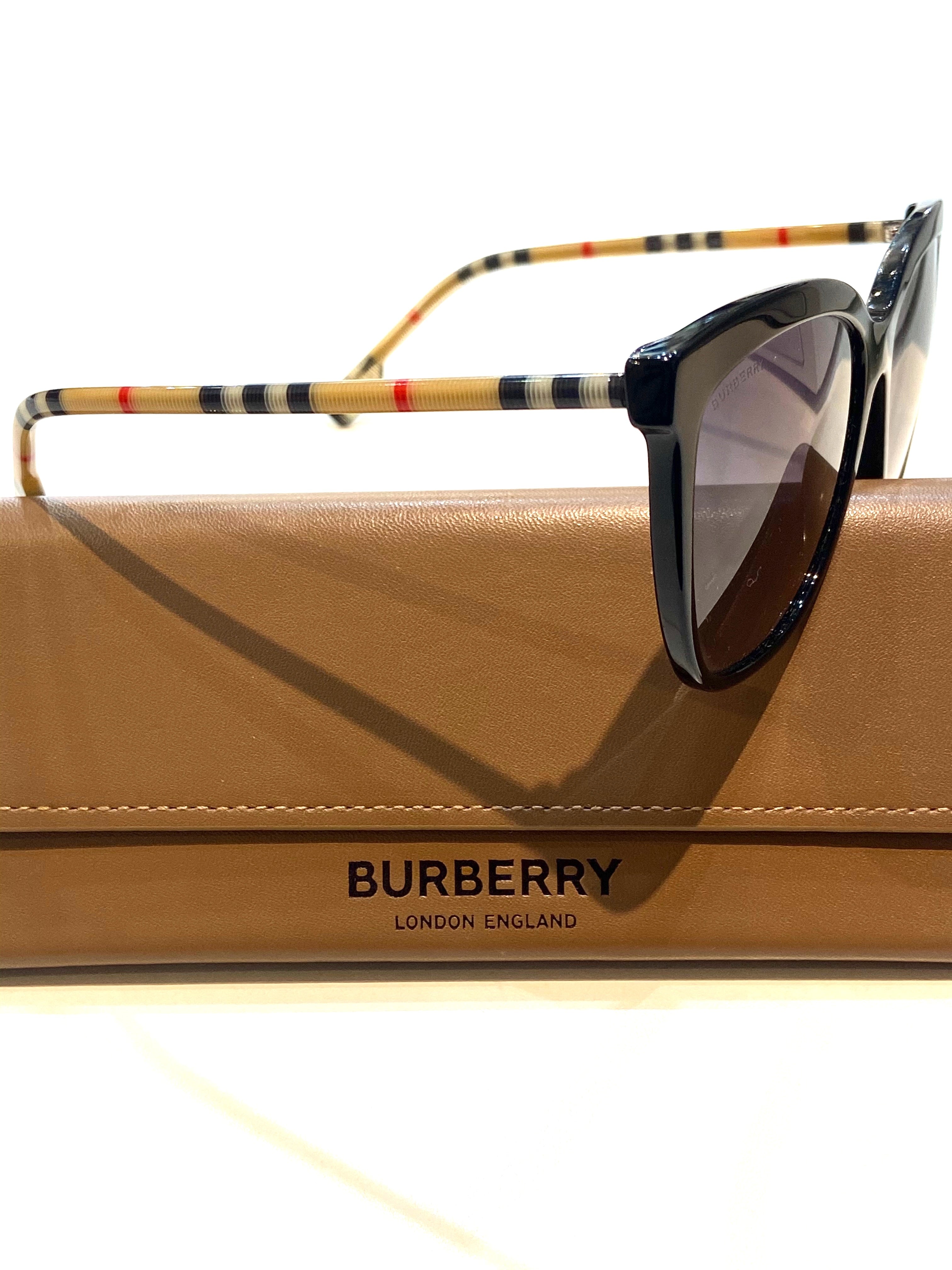 BURBERRY CLARE BE4308 POLARIZED GRADIENT SUNGLASSES