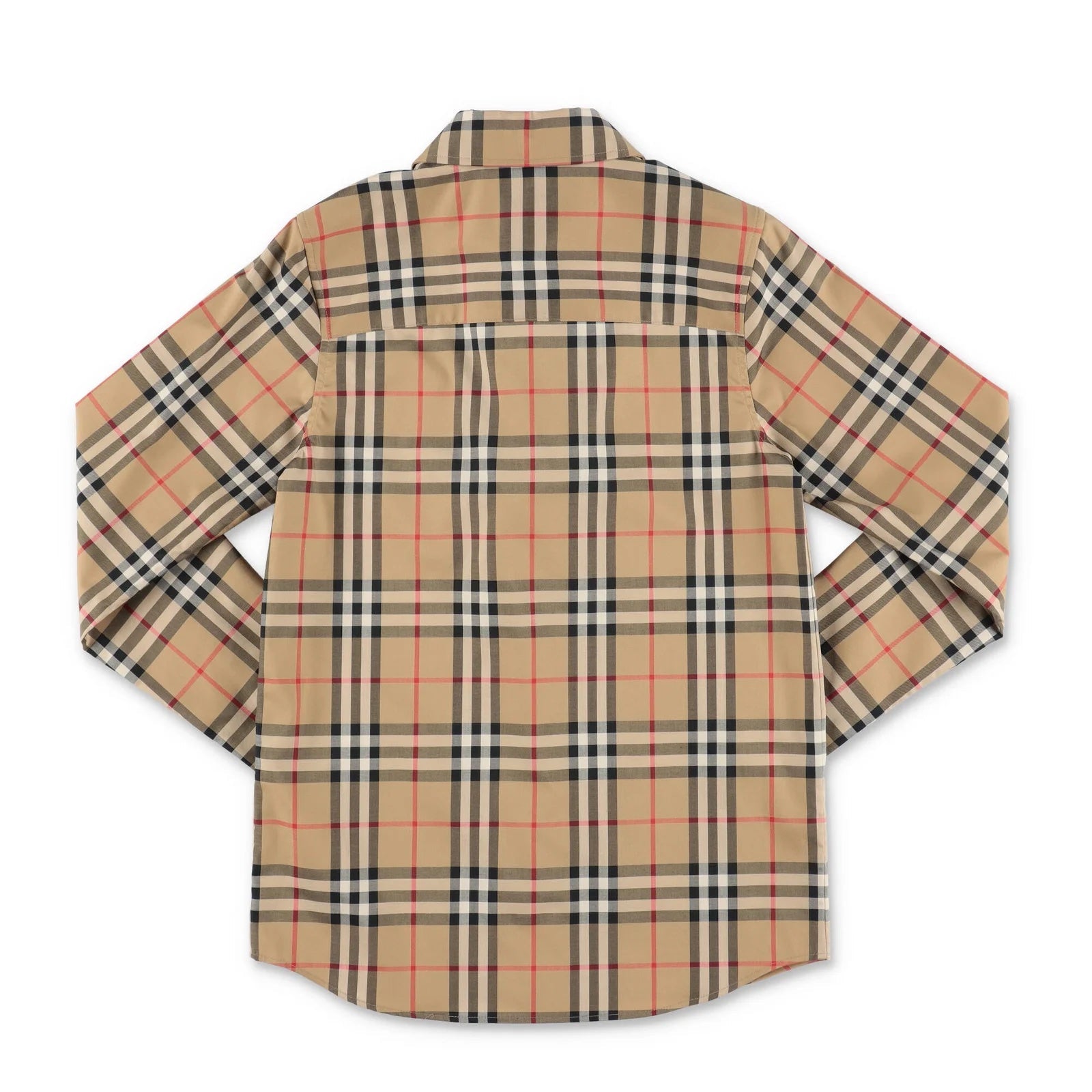 BURBERRY KIDS NOVA CHECK BUTTON DOWN SHIRT