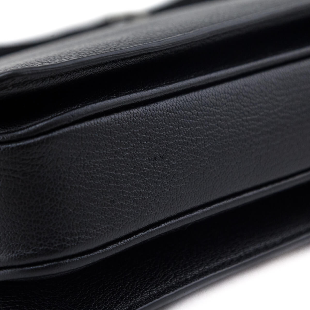Burberry Black Goatskin Medium D-Ring Bag