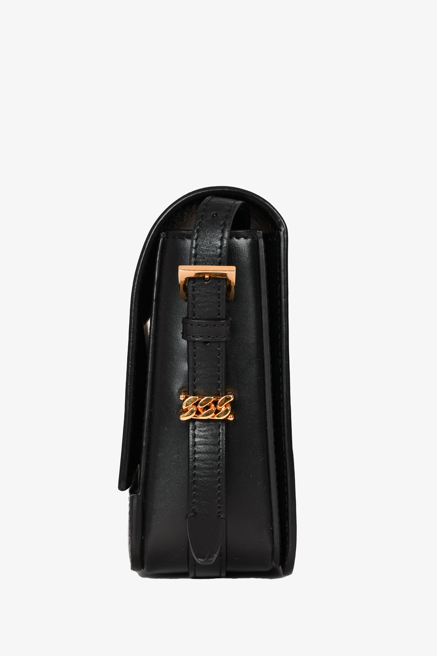 Burberry Black Leather Small Grace Crossbody Bag