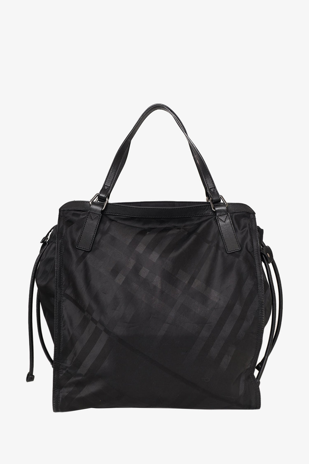 Burberry Black Nylon Tote Bag