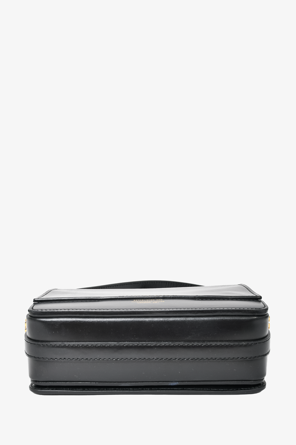 Burberry Black Smooth Leather 'Grace' Crossbody