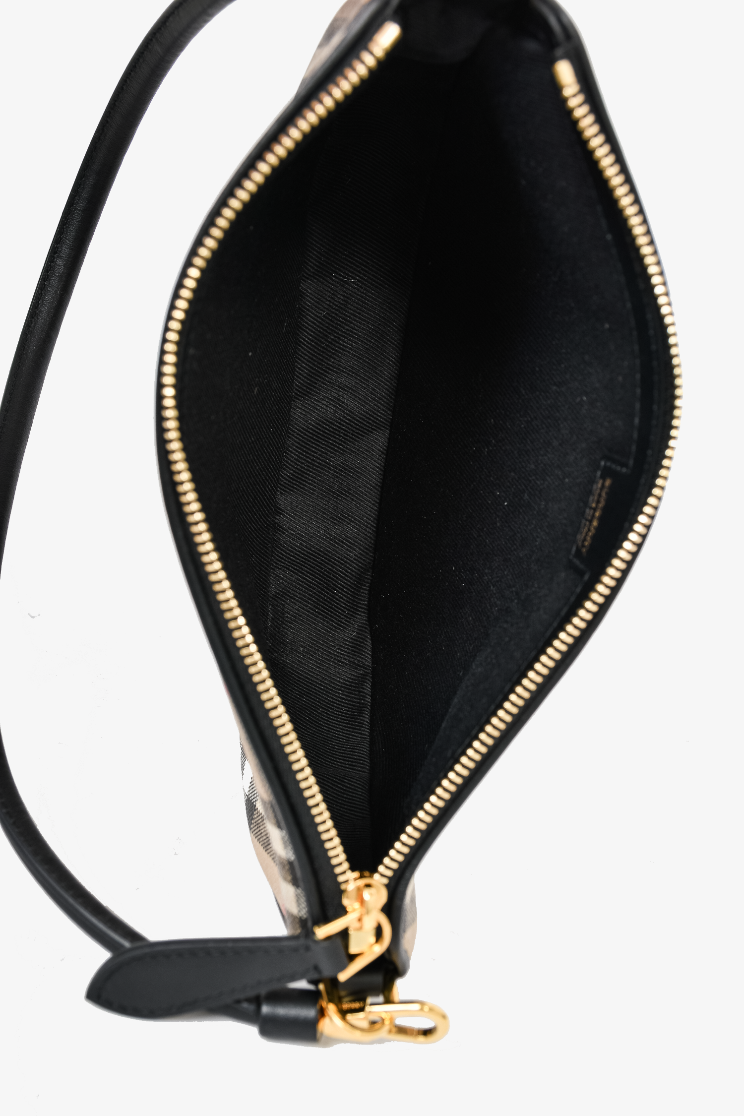 Burberry Nova Check Moon Mini Shoulder Bag