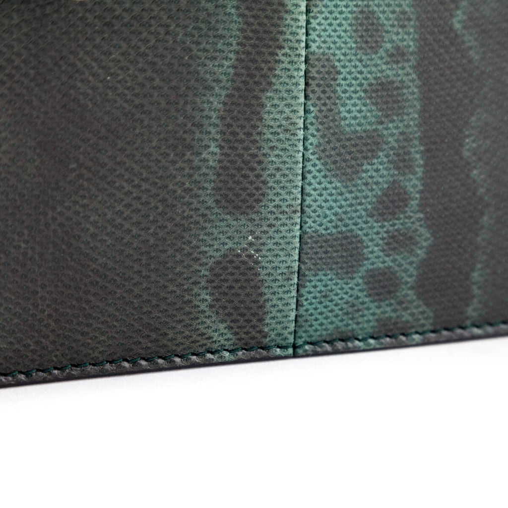 Bvlgari Green Karung Medium Serpenti Forever Flap Bag