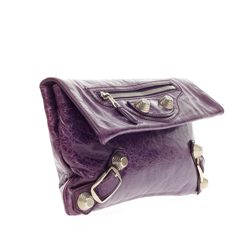 Envelope Clutch Giant Studs Leather