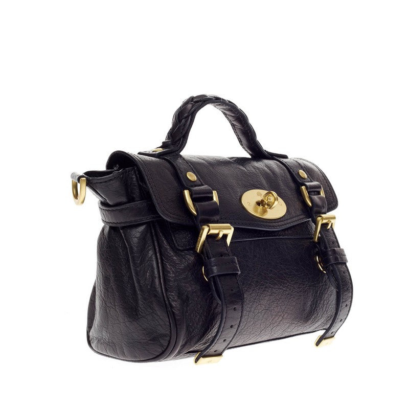 Alexa Handbag Polished Buffalo Mini