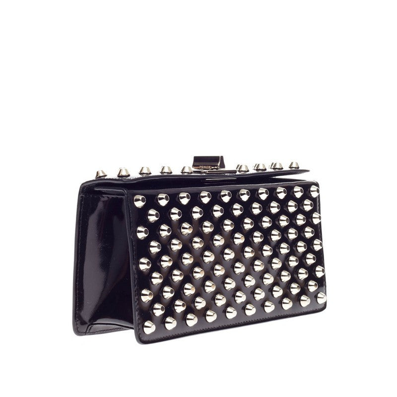 Studded Turn Lock Clutch Patent Small
