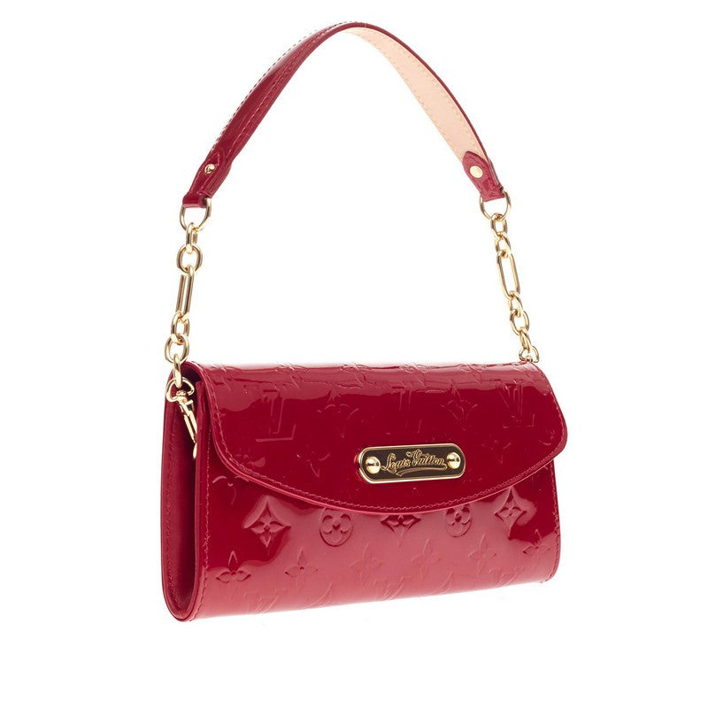 Sunset Boulevard Clutch Monogram Vernis