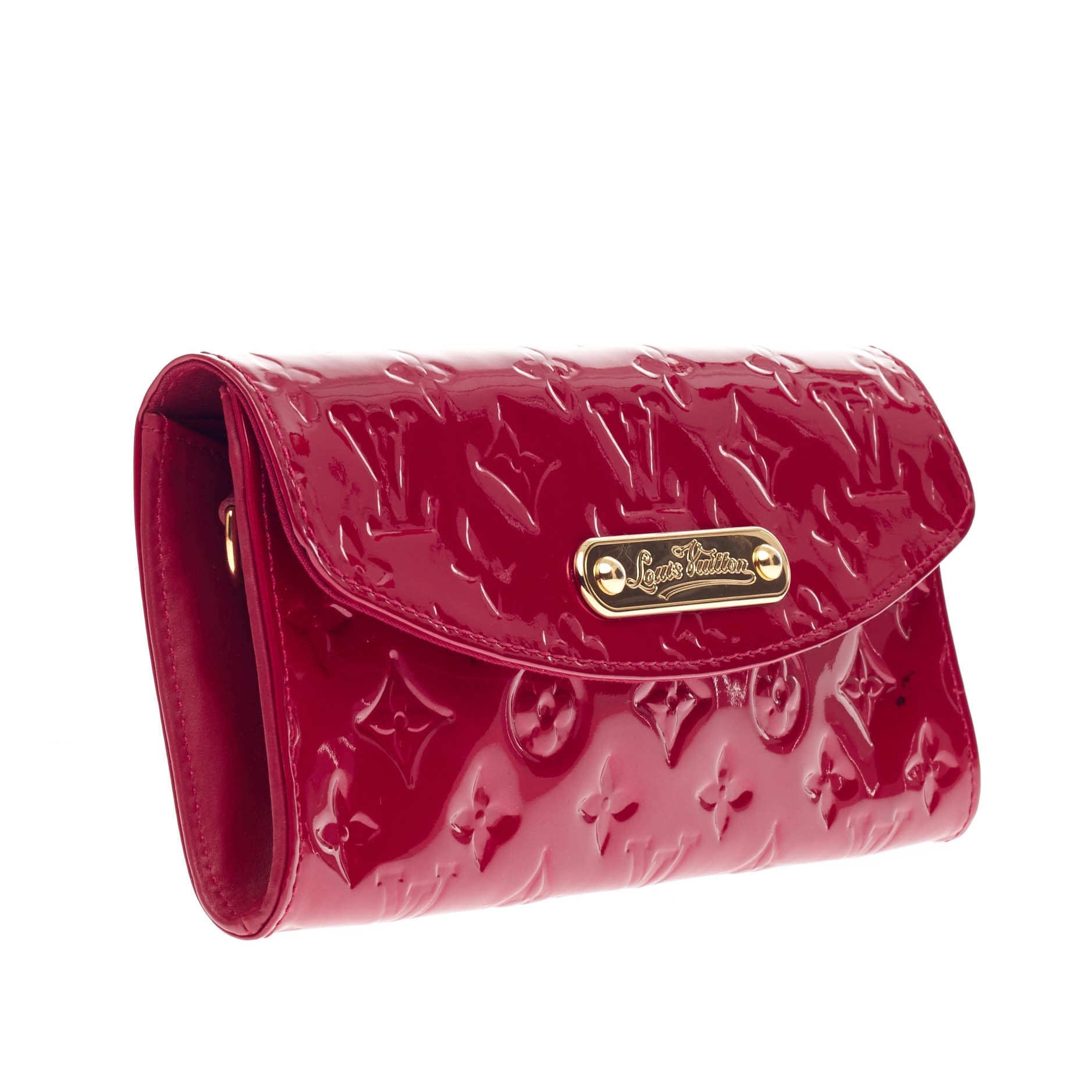 Sunset Boulevard Clutch Monogram Vernis