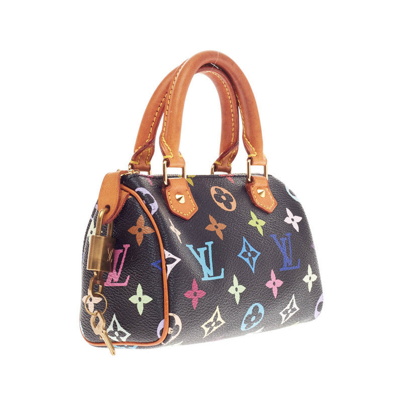Speedy Mini HL Handbag Monogram Multicolore Canvas