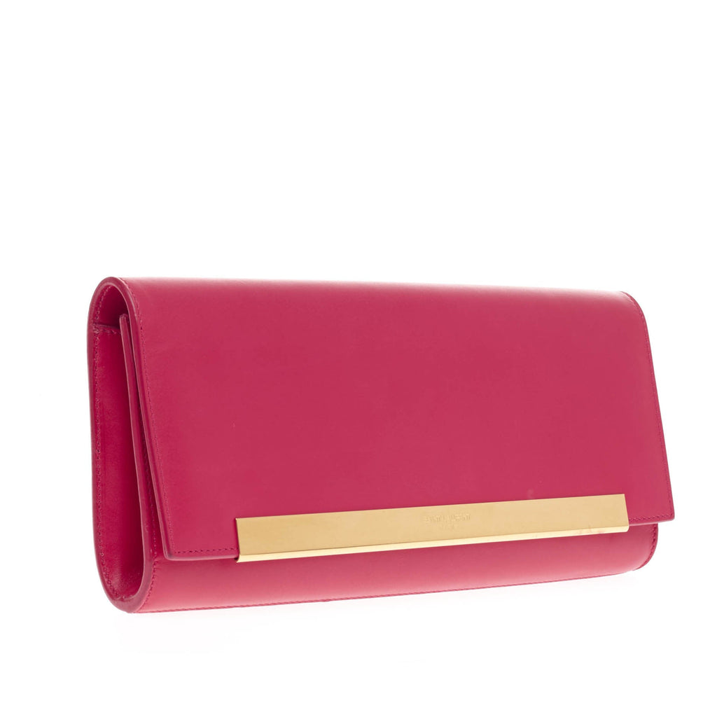 Lutetia Flap Clutch Leather