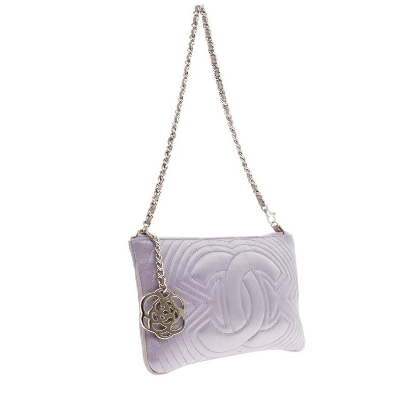 CC Chain Clutch Satin