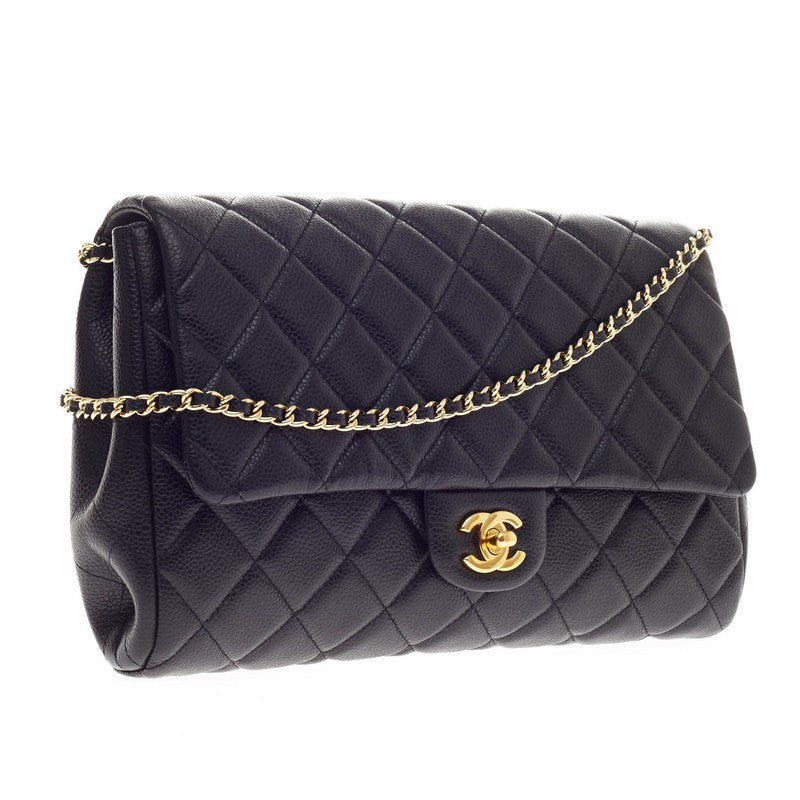 Clutch on Chain Iridescent Caviar