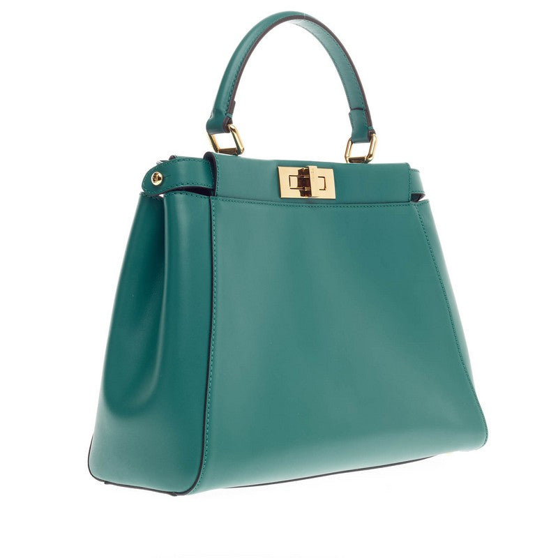 Peekaboo Handbag Leather Mini