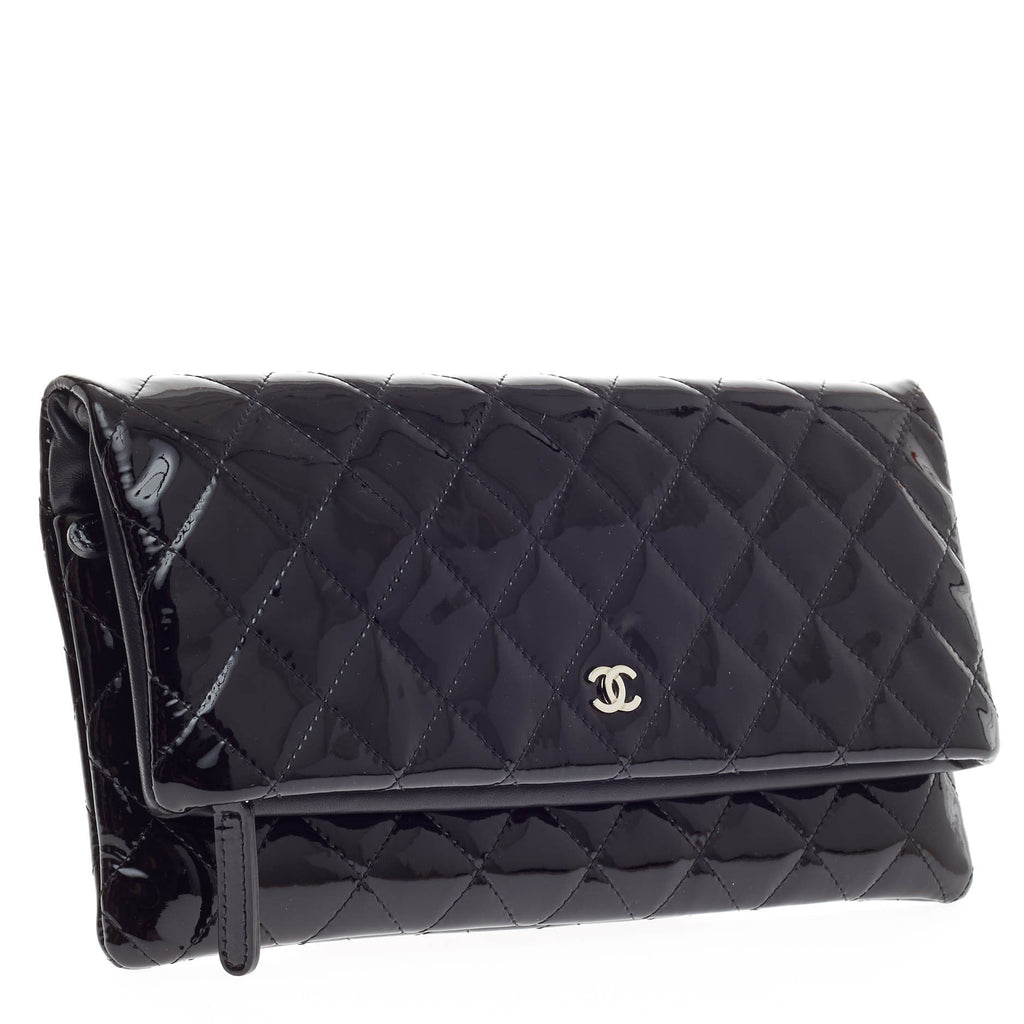 Beauty CC Clutch Quilted Patent